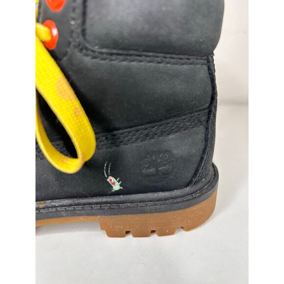 Timberland x Spongebob Square Pants Limited Edition Boot Toddlers 11 - Picture 5 of 9